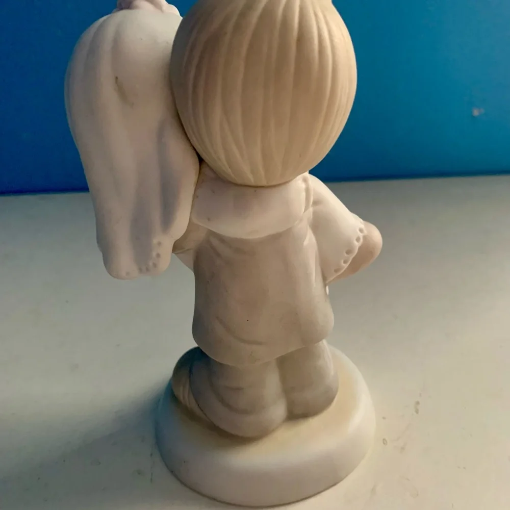 Precious Moments Jonathan David Enesco Bless You Two VTG 1982 Cake Top Figurine - Picture 2 of 3